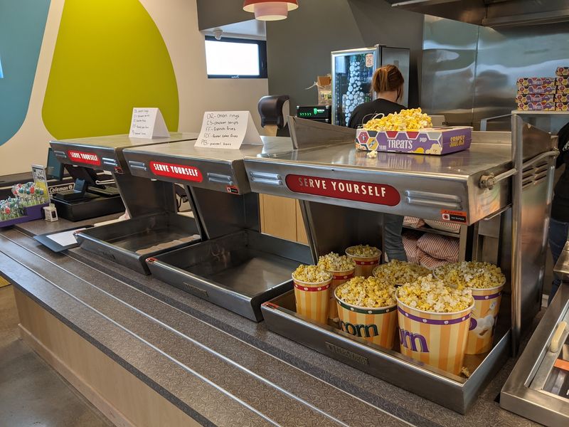 Popcorn, Funnel Cake Fries, and a Butter Station