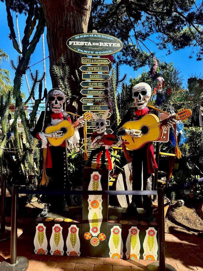 Candles And Marigolds In Old Town San Diego