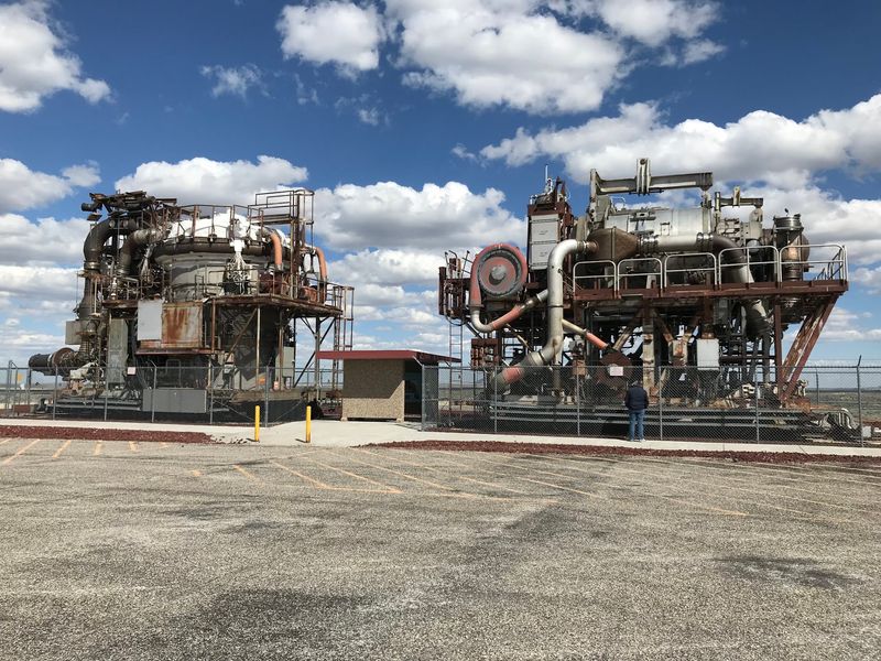 Airplane Engines In The Sagebrush
