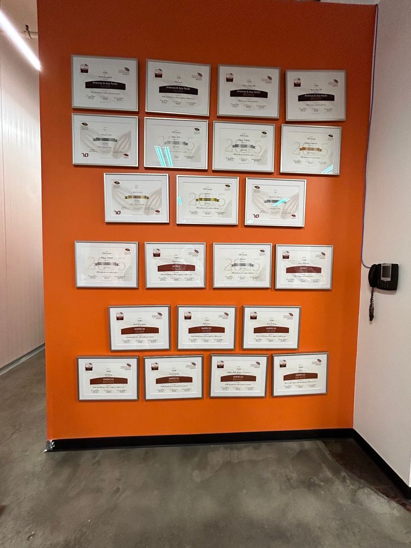 An Award Shelf With More Than Thirty Wins