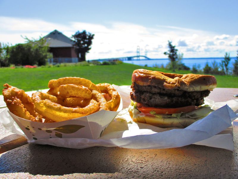 A Burger Menu With Real Range