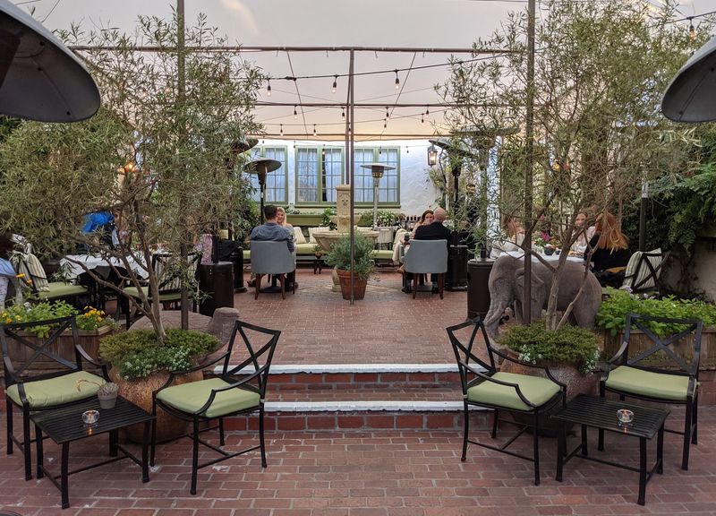 This California Town Of Fewer Than 4,000 People Somehow Has More Than 60 Restaurants - Decor Hint Aubergine at L'Auberge Carmel - Upscale Tasting-Menu Destination