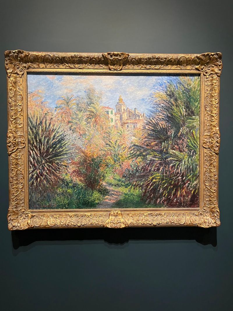 Monet's Sunlit Italian Garden