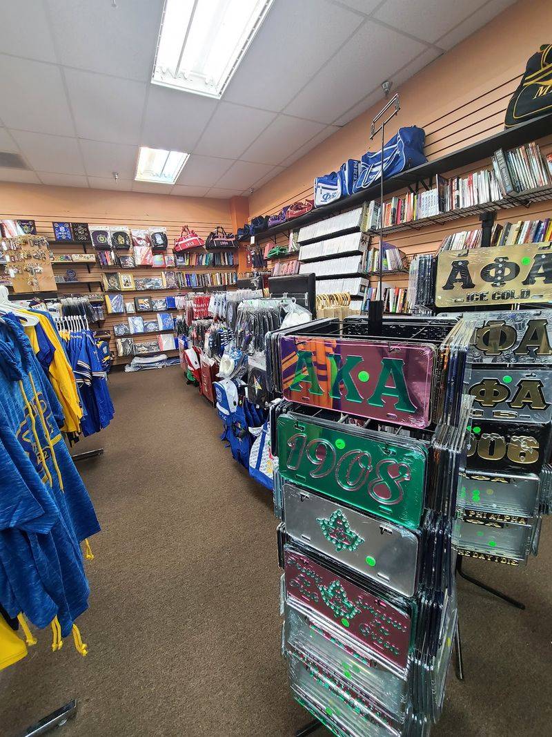 The Greek Paraphernalia Section People Drive For
