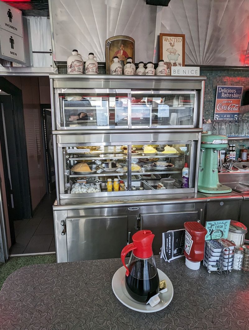 The Pie Case Steals Attention