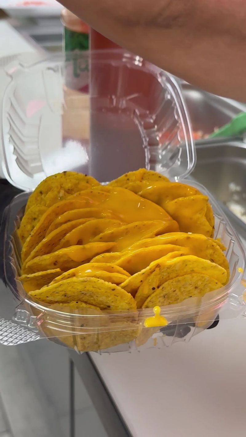 Mexican Snacks Sitting Right Next To Dessert