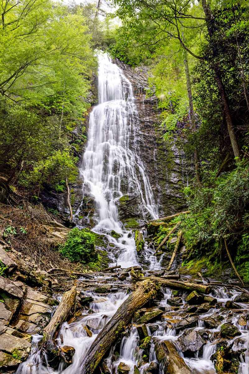 Take The Detour To One Of Cherokee’s Tallest Waterfalls