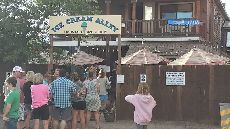 Ice Cream Alley In McCall