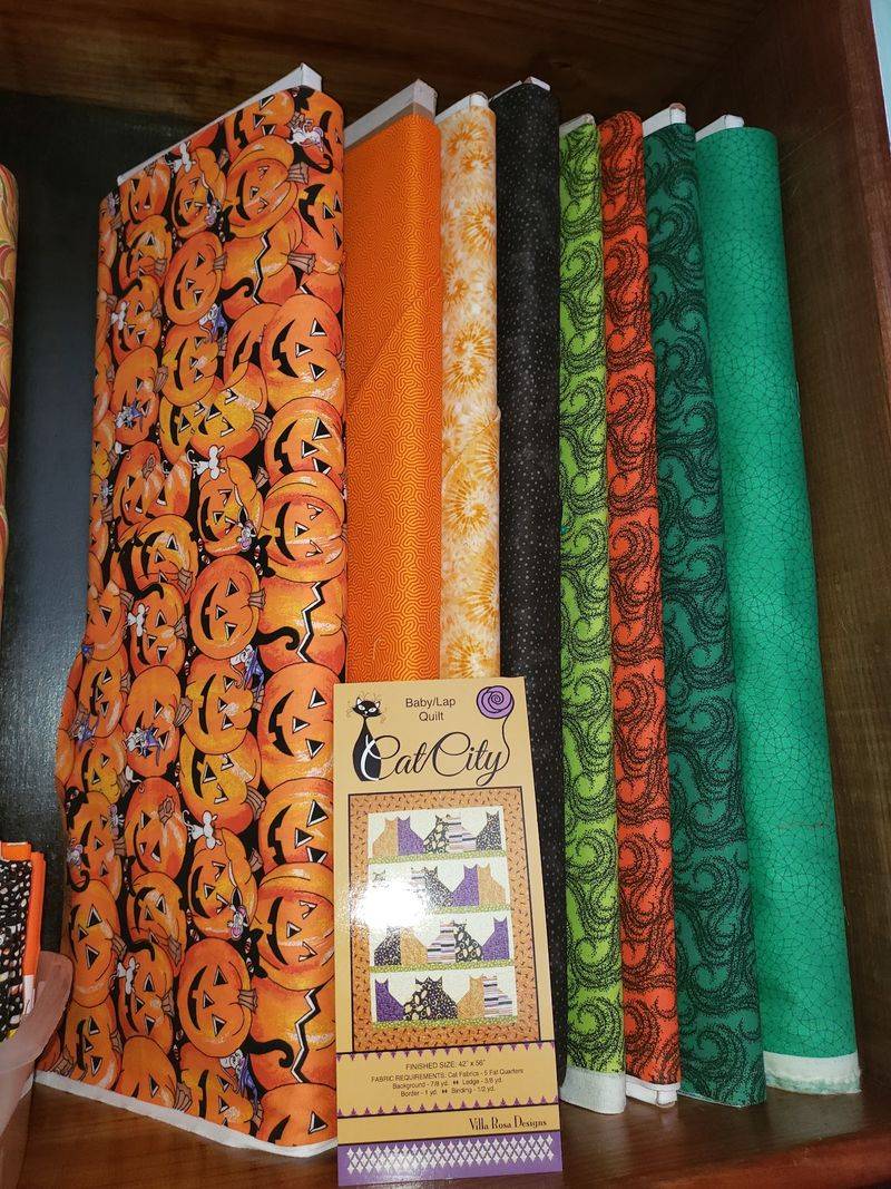 A Calendar Full Of Fabric