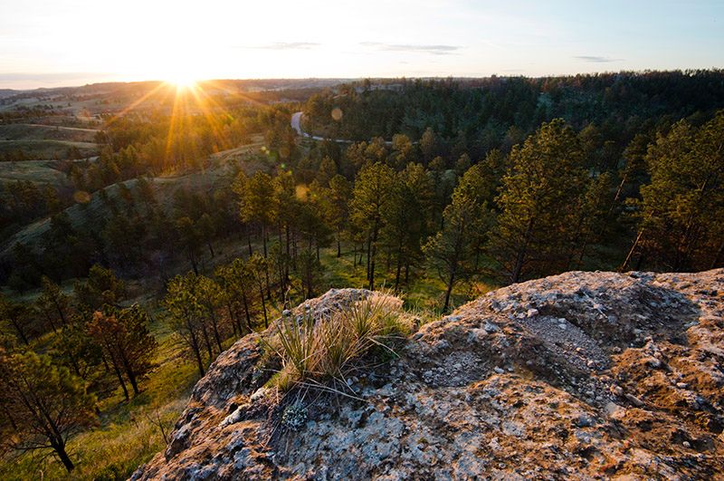 The 5.7-Mile Trail Loop And The Black Hills Overlook