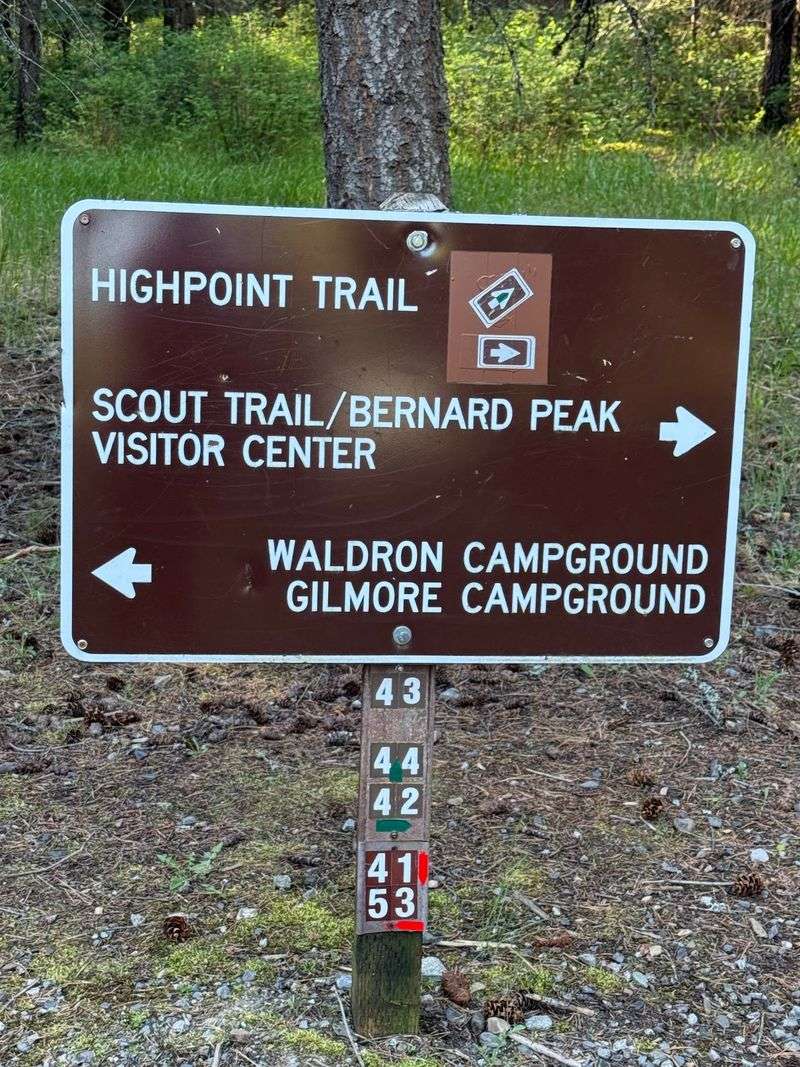 Highpoint Trail At Farragut State Park, Athol