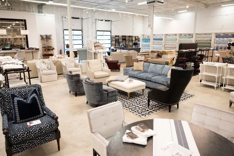 This Massive Georgia Fabric Store Packs Endless Aisles With Designer Fabrics - Decor Hint Staff Who Treat Swatches Like A Team Sport