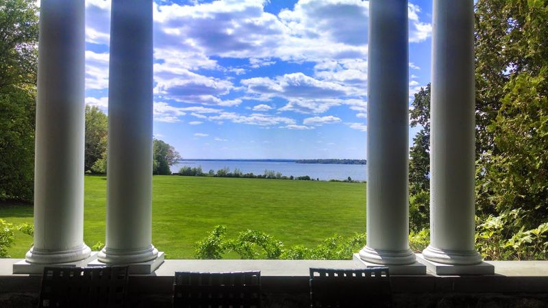 This Rhode Island Estate Offers A Peaceful Afternoon Of Gardens, History, And Bay Views - Decor Hint Afternoon Tea On The Porch