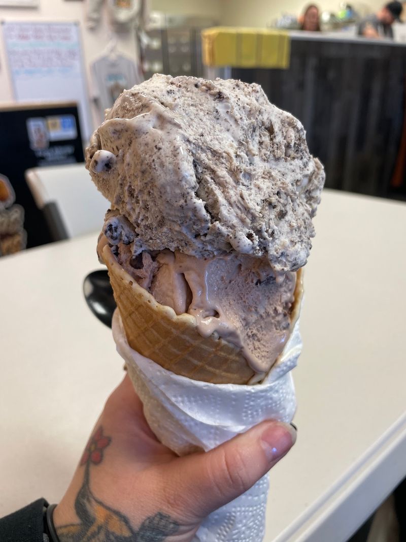 This Family-Owned Idaho Scoop Counter Churns Homemade Huckleberry Ice Cream From Scratch - Decor Hint Generous Scoops That Won't Empty Your Wallet