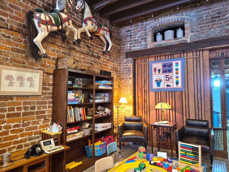 Games, Books, and a Corner for Little Kids
