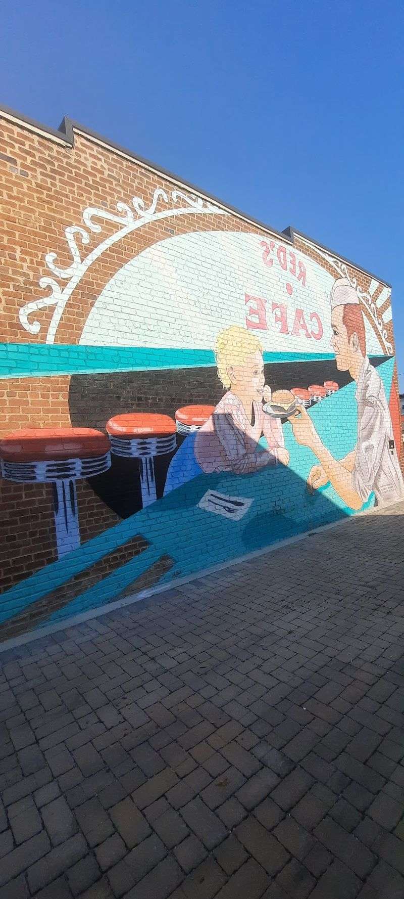 Red's Café Dolly Mural, Sevierville