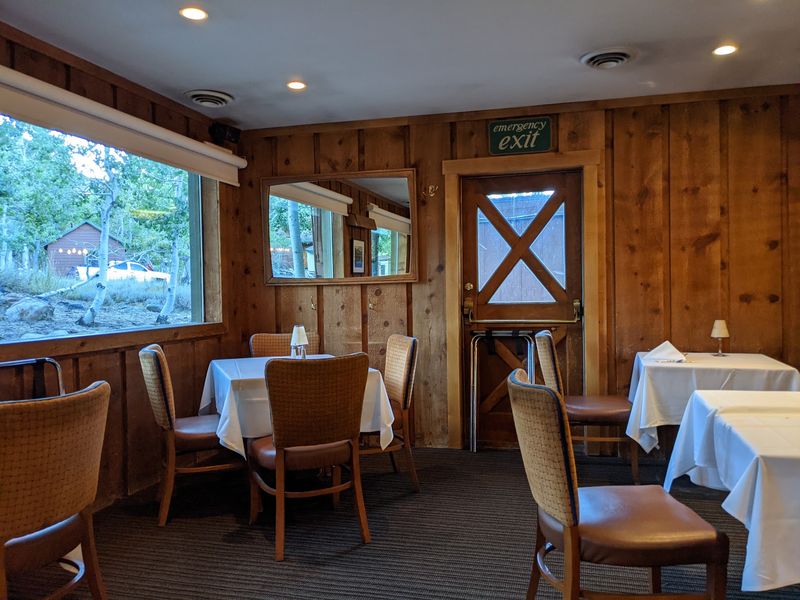 The Restaurant At Convict Lake, Mammoth Lakes