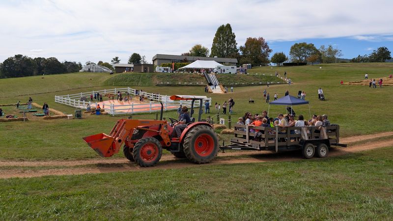 This Massive North Carolina Corn Maze Covers Six Acres And Has Been A Fall Tradition For 20 Years - Decor Hint Tractor Rides Take The Fall Adventure Beyond The Maze