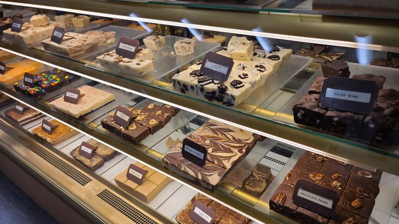 Fudge, Cocoa And Soda Fountain Fun