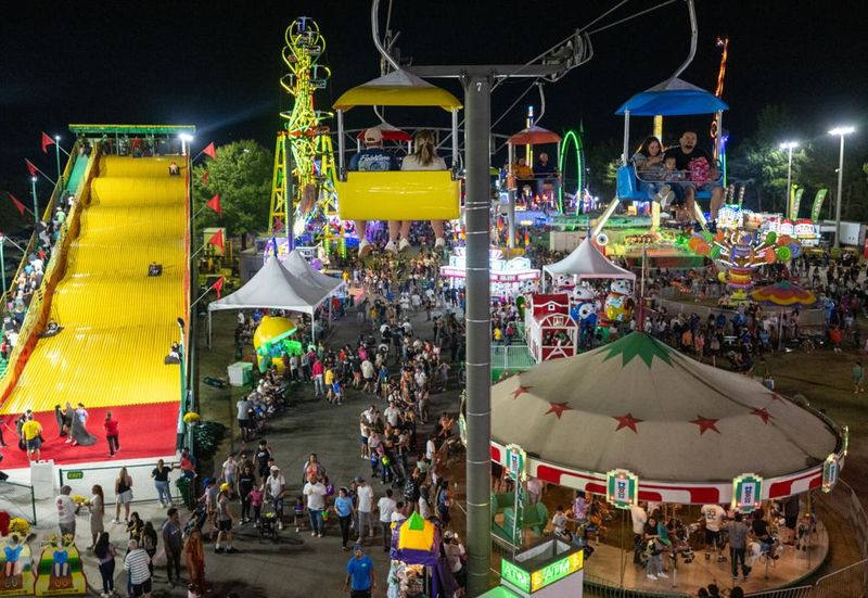 Over 40 Rides On A Midway That Glows