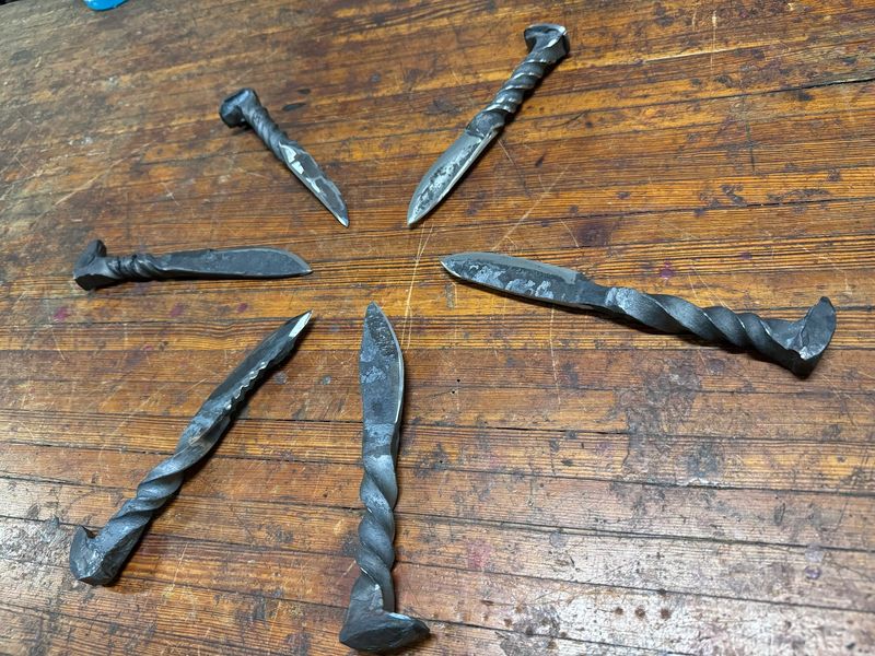 This Nebraska Blacksmith Shop Lets Total Beginners Hammer Out Their Own Knife From A Railroad Tie - Decor Hint Nebraska Rail Steel With a Second Life