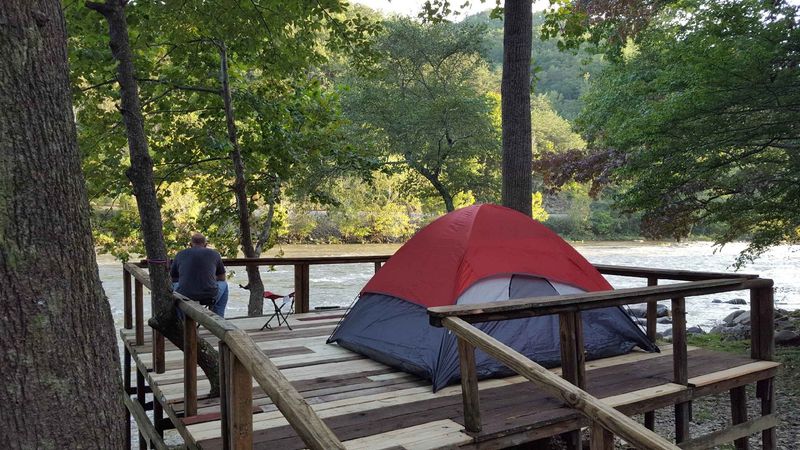 Sleep Beside The French Broad