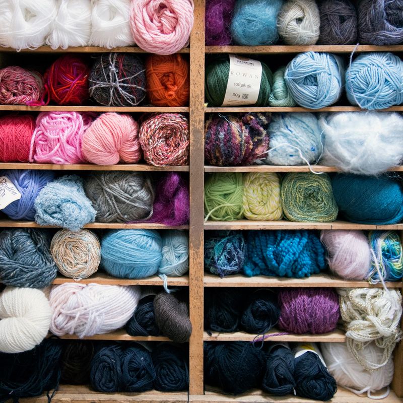 This Massachusetts Reuse Store Is A Treasure Trove Of Secondhand Craft Supplies - Decor Hint Yarn, Fabric, And Fiber Finds That Keep Knitters Coming Back