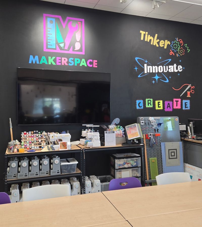 Makerspace Tools Waiting Upstairs