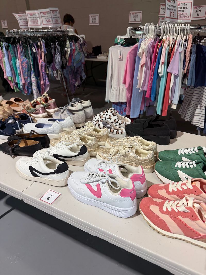 This Connecticut Warehouse Is So Affordable Brand-Name Clothes Can Cost As Little As $5 - Decor Hint Sneakers And Boots Join The Bargain Hunt