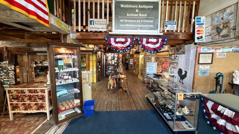 8 Gigantic New Hampshire Secondhand Shops Worth Driving Miles To Browse - Decor Hint Wolfeboro Antiques & Artisan Barn, Wolfeboro