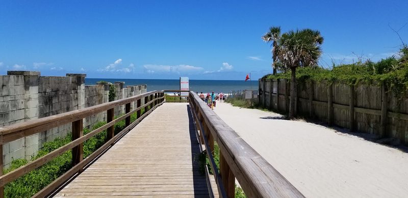 Mickler Beach and Its Pink Coquina Sand