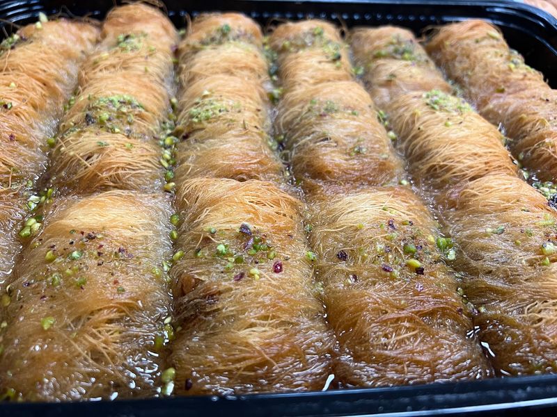 Connecticut Has A Bosnian Food Market Many Pass Without Ever Noticing - Decor Hint Pastries Add Something Sweet To The Visit