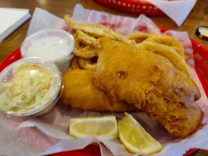 Fried Fish Arrives Crisp And Generous