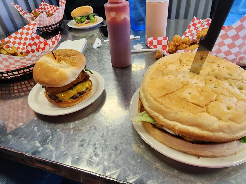One Pound Of Beef On A Bun