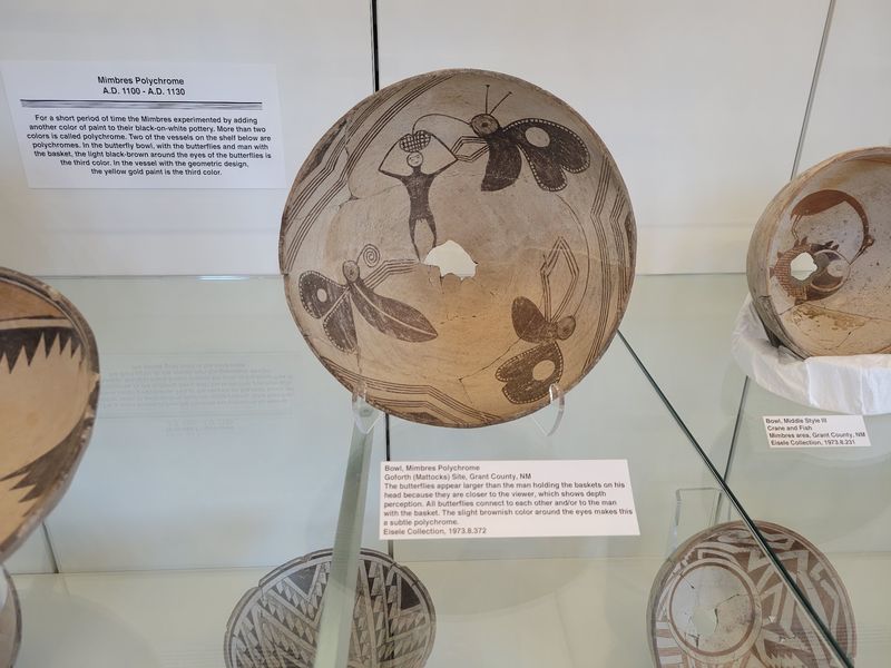 Mimbres Pottery And Cliff Homes