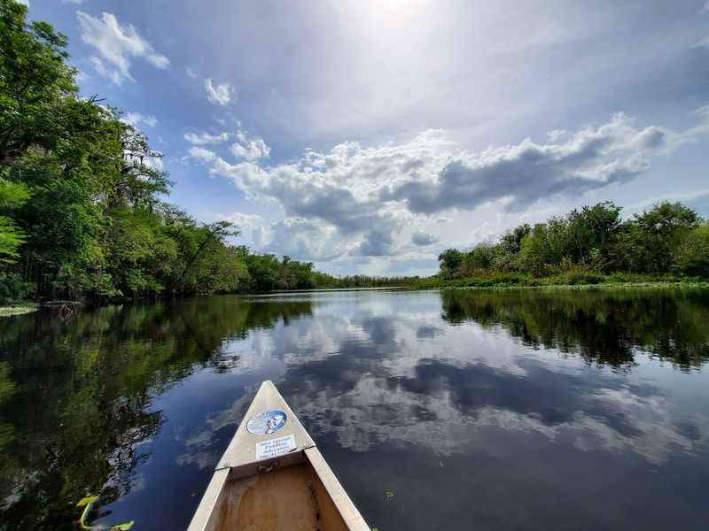 Out on the River by Boat or Kayak