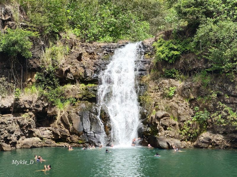 Waimea Valley And Its Waterfall Pool
