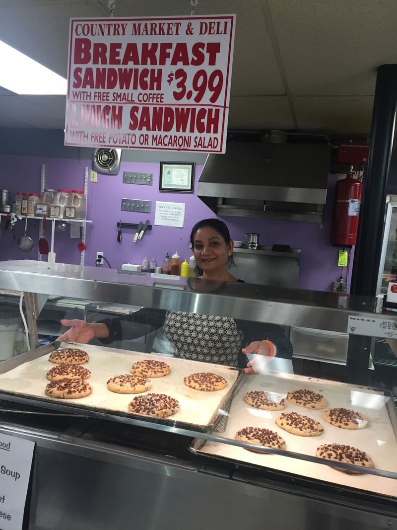 Breakfast Starts Early Behind The Deli Counter
