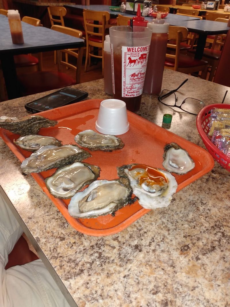 This Rustic Florida Restaurant Is Famous For Oysters Served Raw, Steamed, And Fried - Decor Hint The Greeting You Never Forget