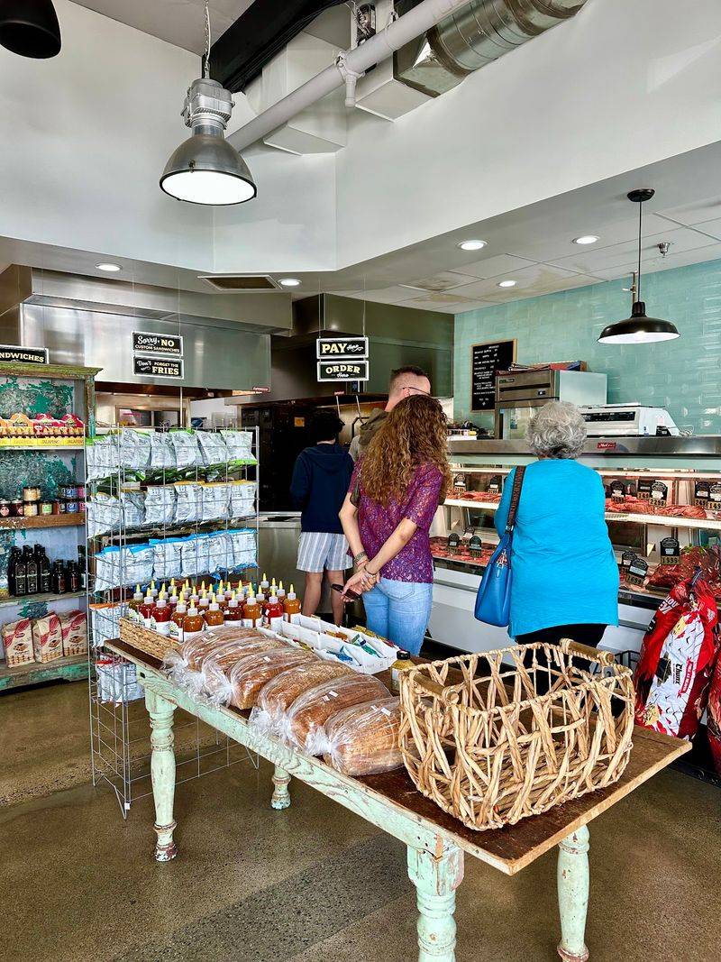 This California Butcher Shop Has Turned The Steak Sandwich Into The Main Attraction - Decor Hint It Feels More Like A Neighborhood Butcher Shop Than A Typical Sandwich Joint