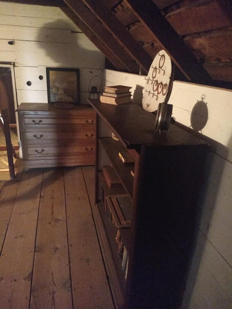 The Attic Room With the Rose Wallpaper