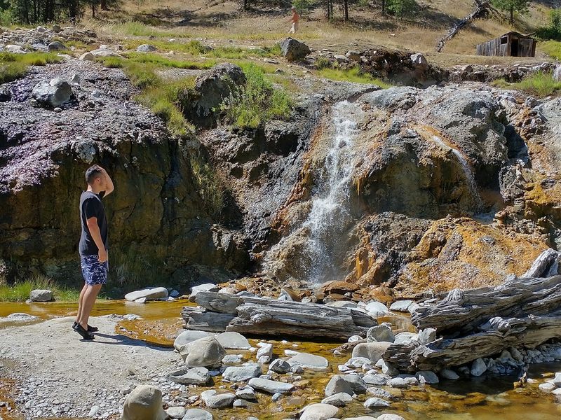 Rock-Walled Pools Along Warm Springs Creek Offer A Completely Different Soak