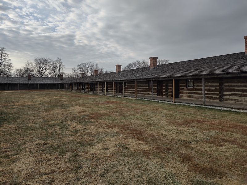Inside This Nebraska Park Sits A Log Fort Rebuilt Exactly Where Soldiers Guarded The Missouri In 1820 - Decor Hint A Frontier Outpost Above Fort Calhoun