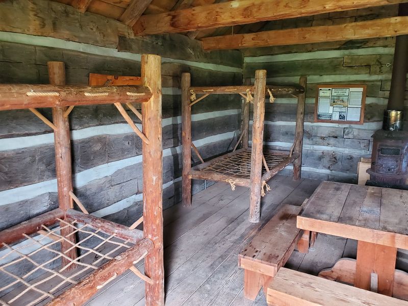 Cabins, Corrals, and the Recreated Ranch Buildings