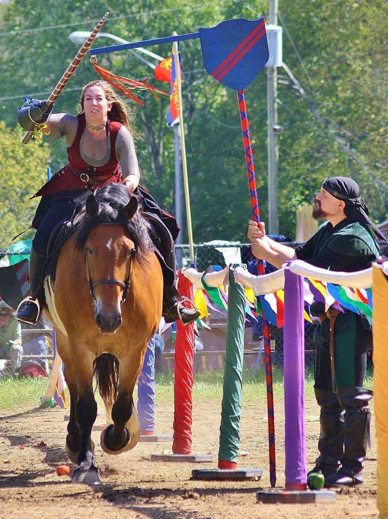 Costumed Characters Fill The Grounds