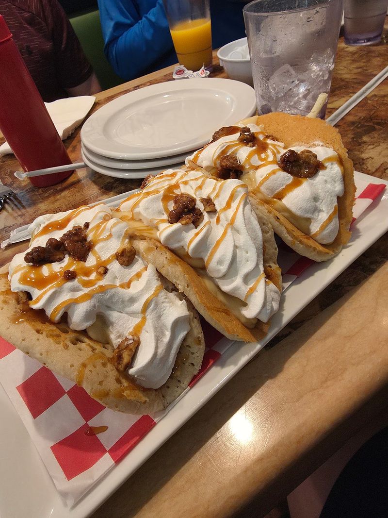 Pancakes Come With Plenty Of Toppings