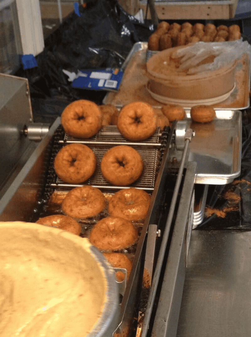 Apple Donuts Bring Extra Temptation