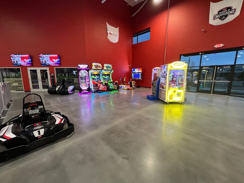 The Arcade Keeps The Competition Going Between Races