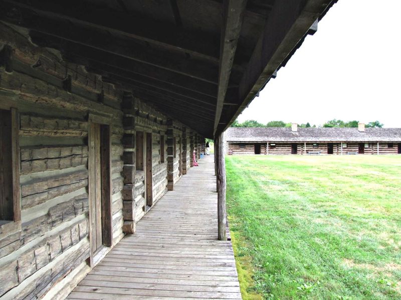 Inside This Nebraska Park Sits A Log Fort Rebuilt Exactly Where Soldiers Guarded The Missouri In 1820 - Decor Hint Barracks, Bastions, and a Parade Ground