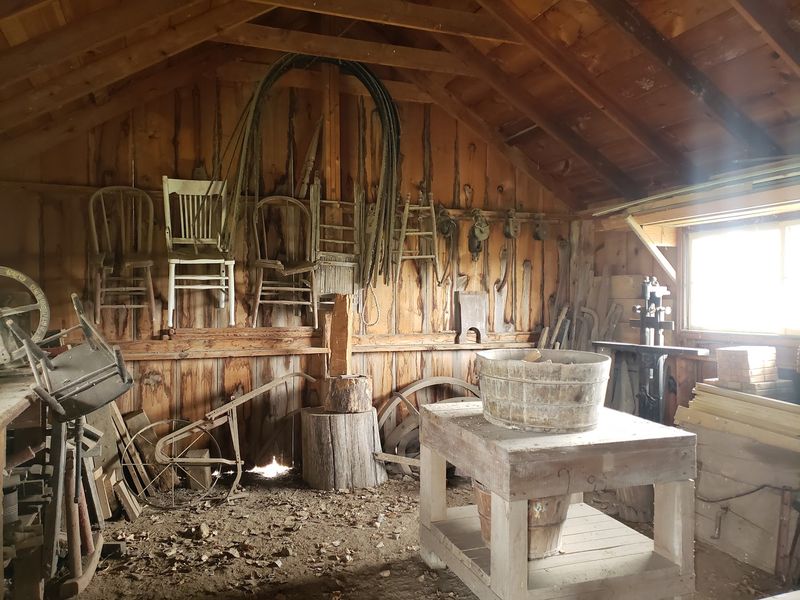 Pioneer Tools, Wagons, and Cast Iron Kitchens